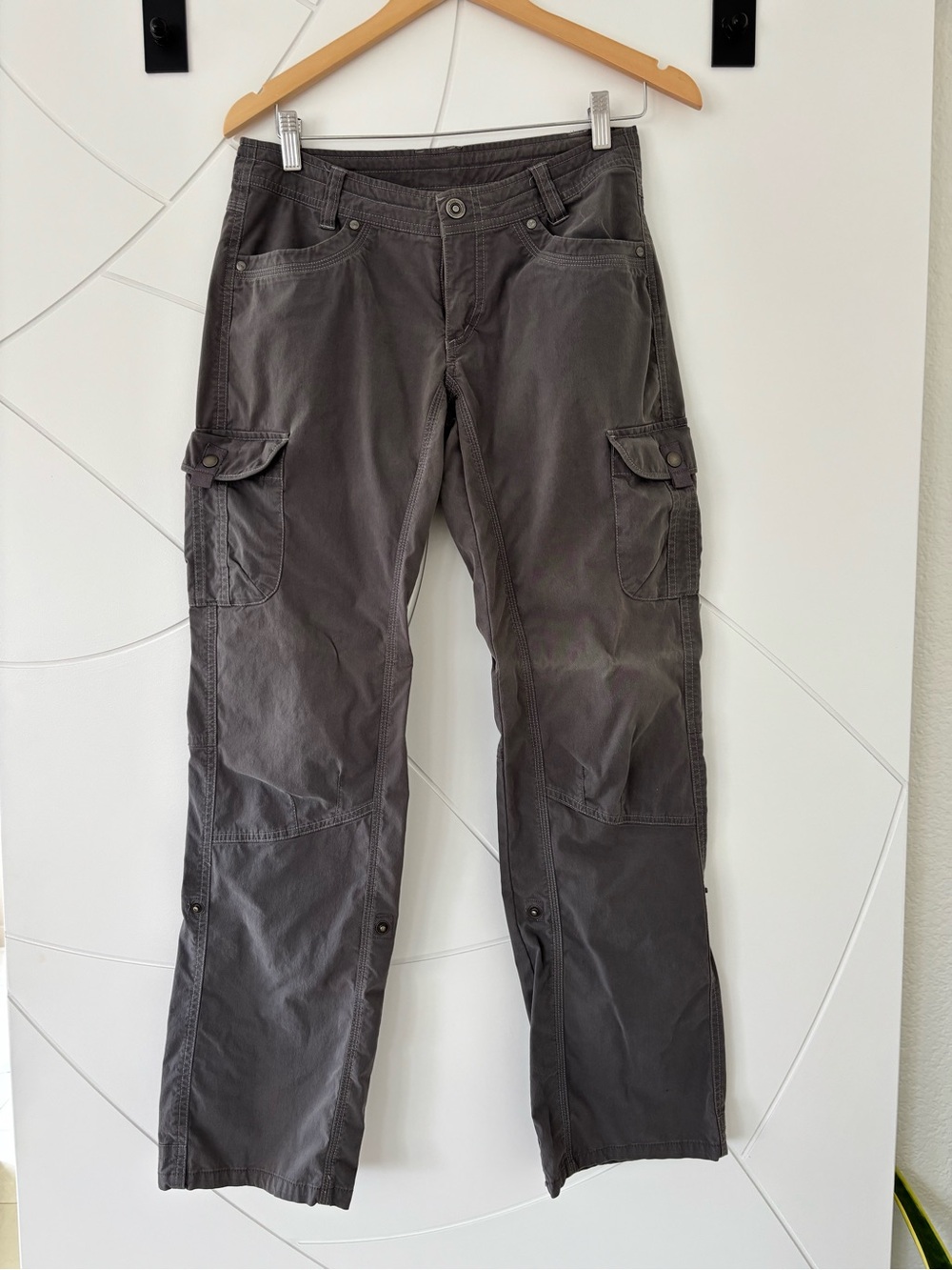 KUHL LEGENDARY HIKING PANTS - Gray Sz 4